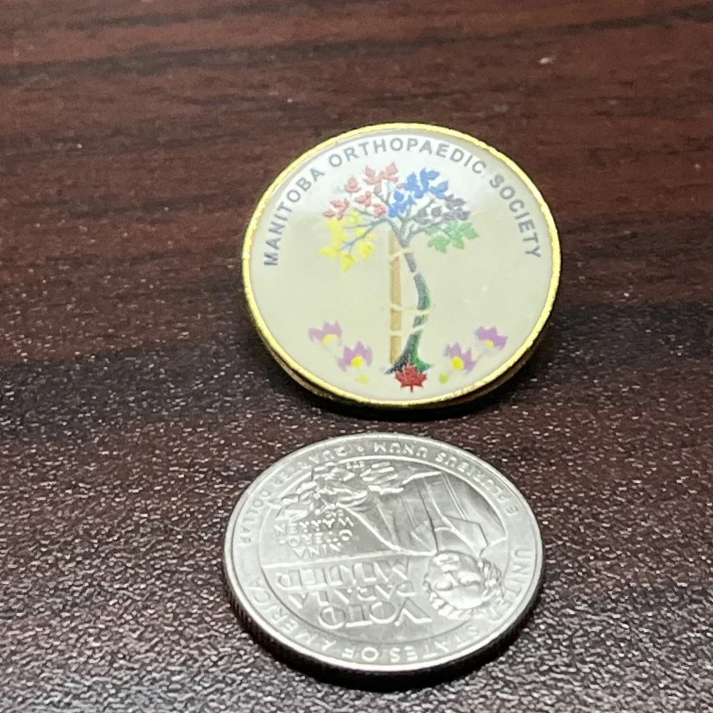 Manitoba Orthopaedic Society Canada Lapel‎ Hat Pin